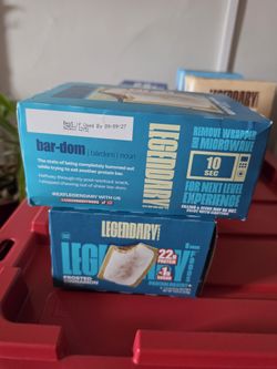 Legendary Frosted Cinnamon Protein Pastries 8-Count - Box or Bulk