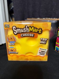 Crazy Fun SmushMart Cheese Squishy Toy