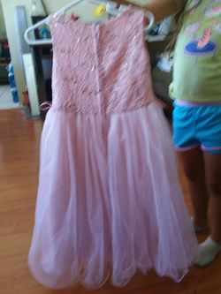 Pink dress