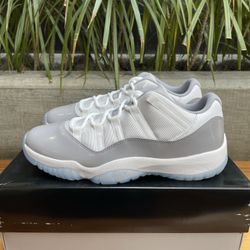 Nike Air Jordan 11 Retro Low Shoes White Cement Grey AV2187-140 Men's Size’s 11.5 