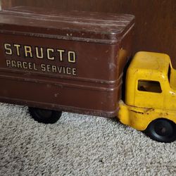 Structo Parcel Service Toy Truck 