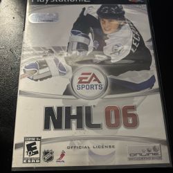 NHL 2006 PlayStation 2 Ea Sports 