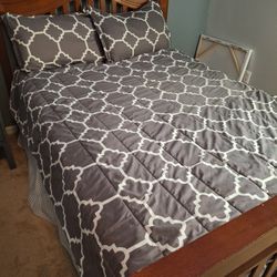 Reversible Full/Queen Size Bedding Set