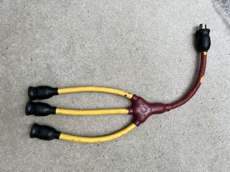 Nema L5-20 Splitter Cord Adapter Twist Lock RV Generator 