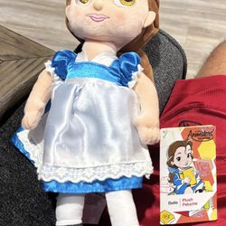🏡12 Inch Princess Belle Plush Toddler Toy Doll