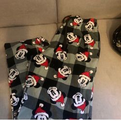 🎅🎄MENS SMALL MICKEY MOUSE SLEEP PANTS