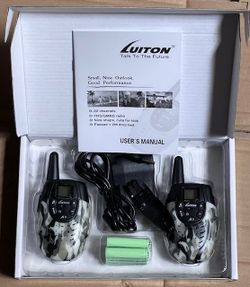 Walkie Talkies A7 FRS GMRS Outdoor Camping Hiking Hunting Uhf Mini Walkie Talkies 3 Watts Output 5-10 Miles Range Micro USB Charging Amateur Tw