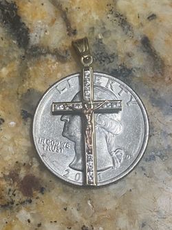 10k gold cross