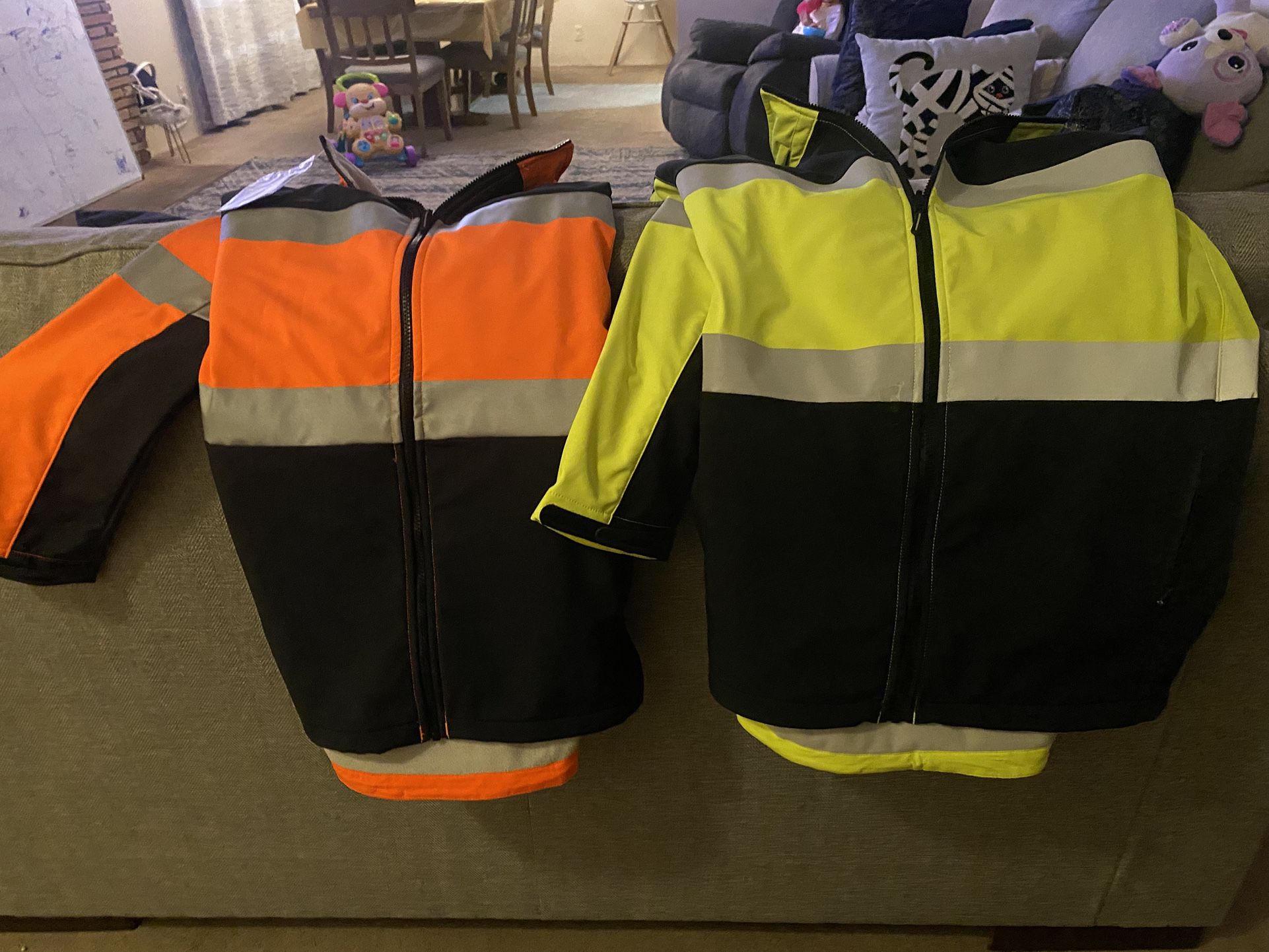 WearGuard Reflected Fleece Jacket /w a Hood