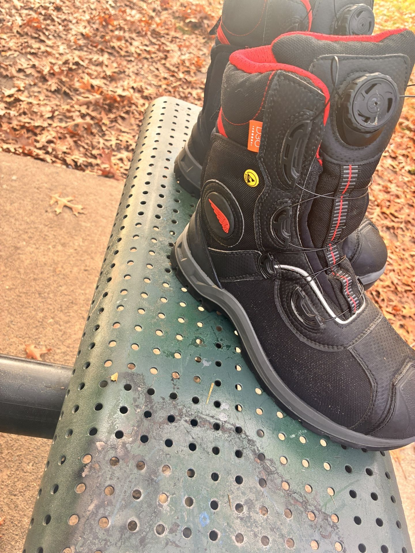 Red Wing Steel  Toe Work Boats