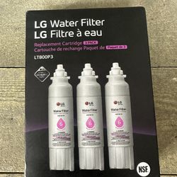 LG LT800P3 Genuine Refrigerator Water Filter 3-Pack ADQ736134 NEW