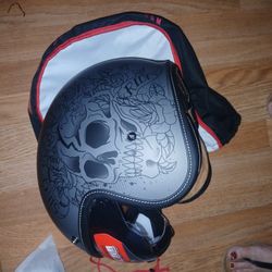 Motorcycle Helmet Half Face Shield