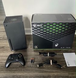 X Xbox Series X 1TB Black Console