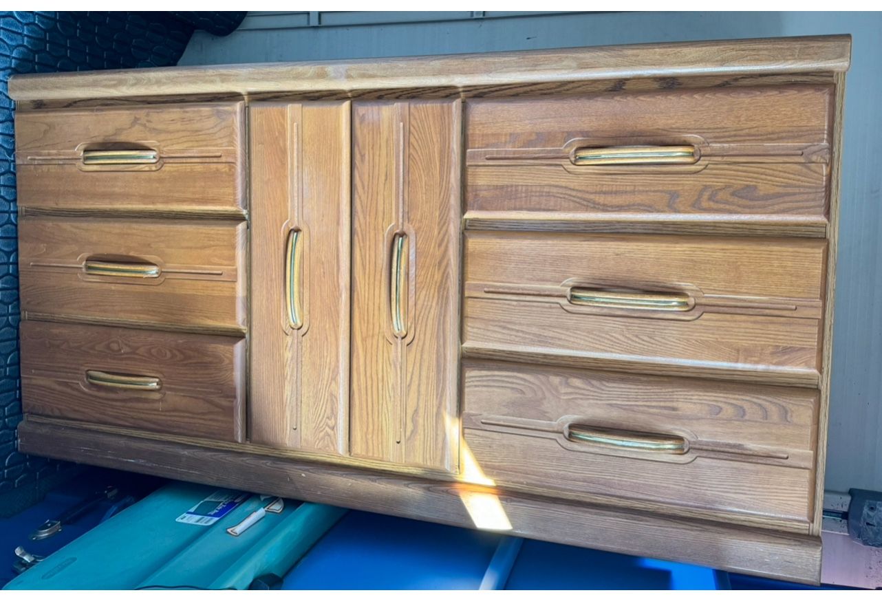Dresser With Mirror And Nightstand
