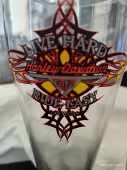 Harley Davidson Glassware Great Christmas Present