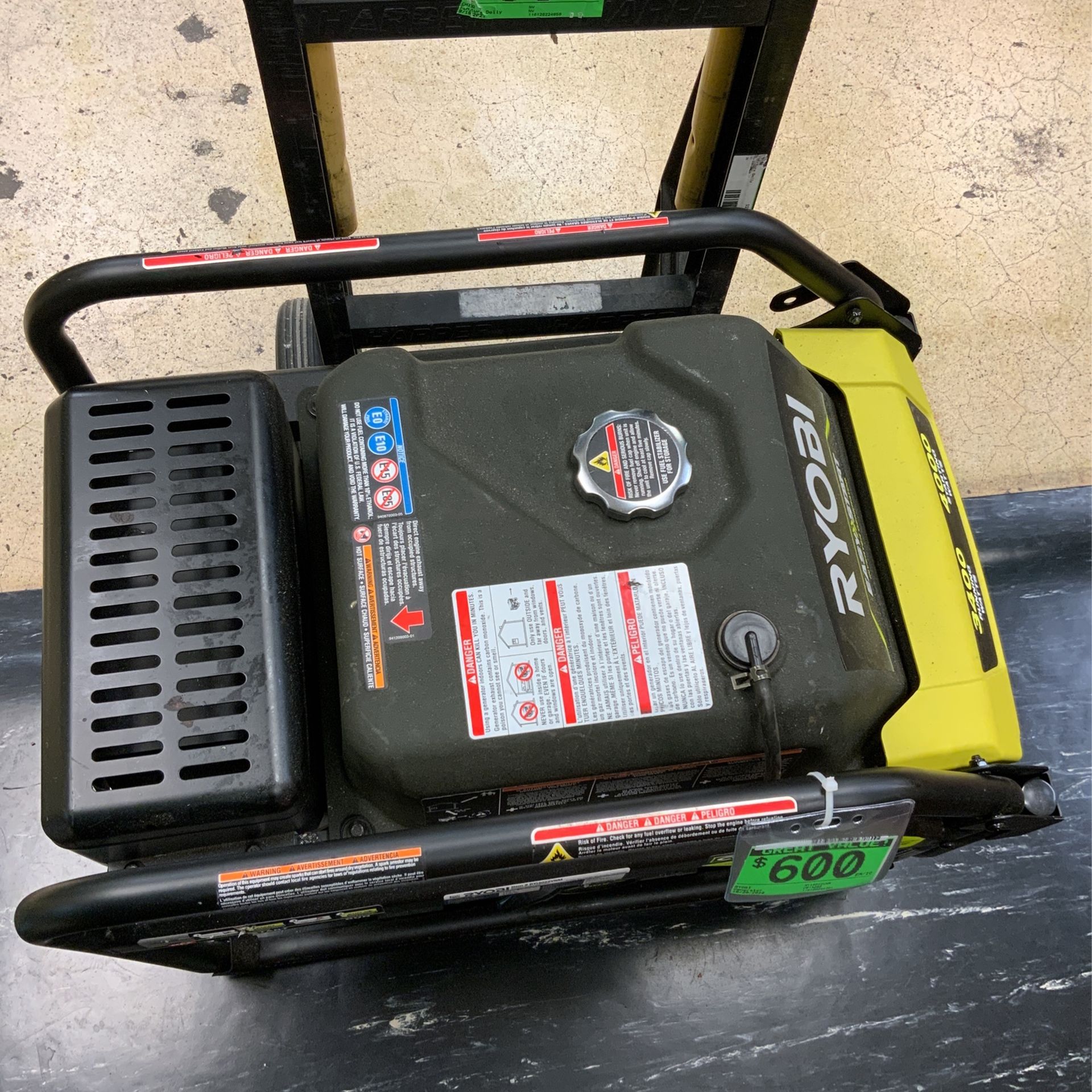 Ryobi Generator