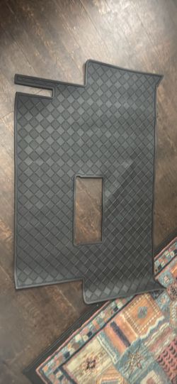 Full Coverage Rubber Golf Cart Floor Mat . CashOnly