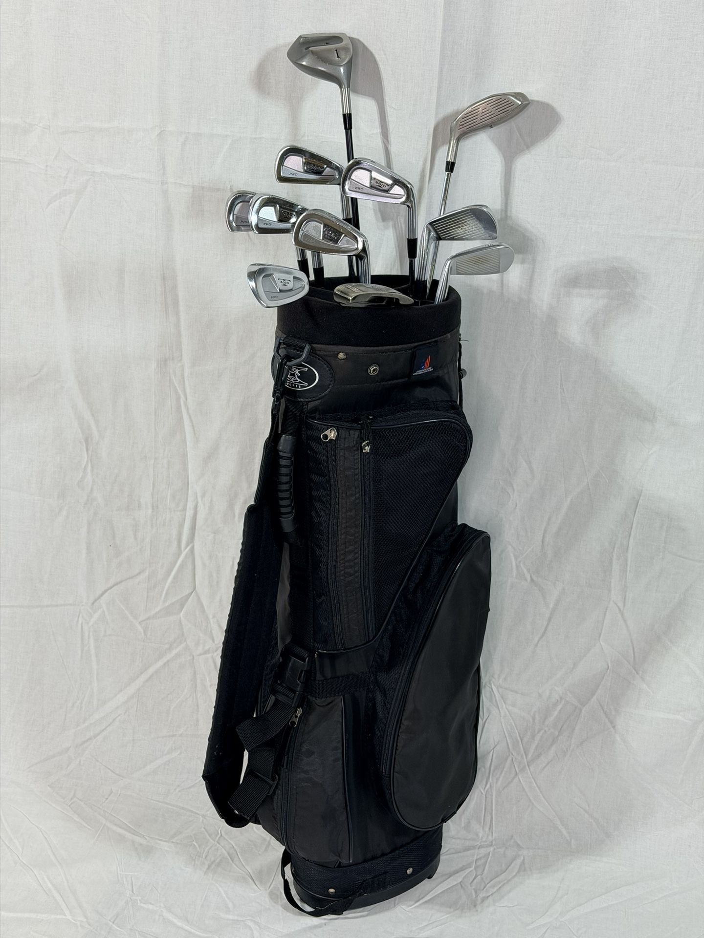 Mizuno ZOID Pro Golf Club Iron Set + Driver + Bag + Extras | RH | Premium Starter Bundle