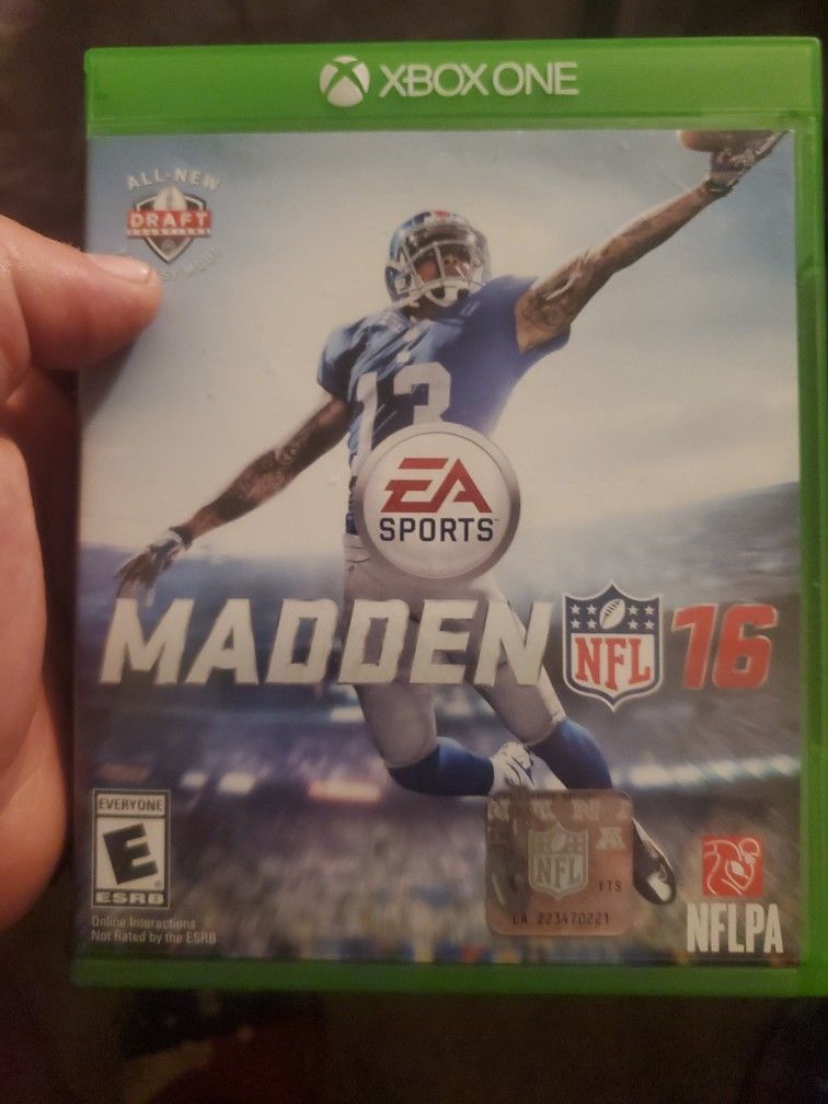 Xbox One Madden 16&17