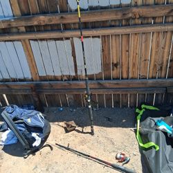 Okuma Cymar C40 Reel And Hawg Seeker Pole 