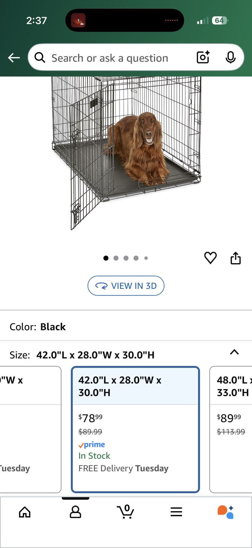Midwest iCrate XL Dog Crate