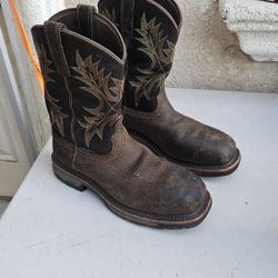 Size 7.5D Ariat Work Boots Composite Toe 