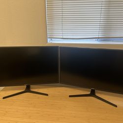 Samsung Dual 32” Monitors