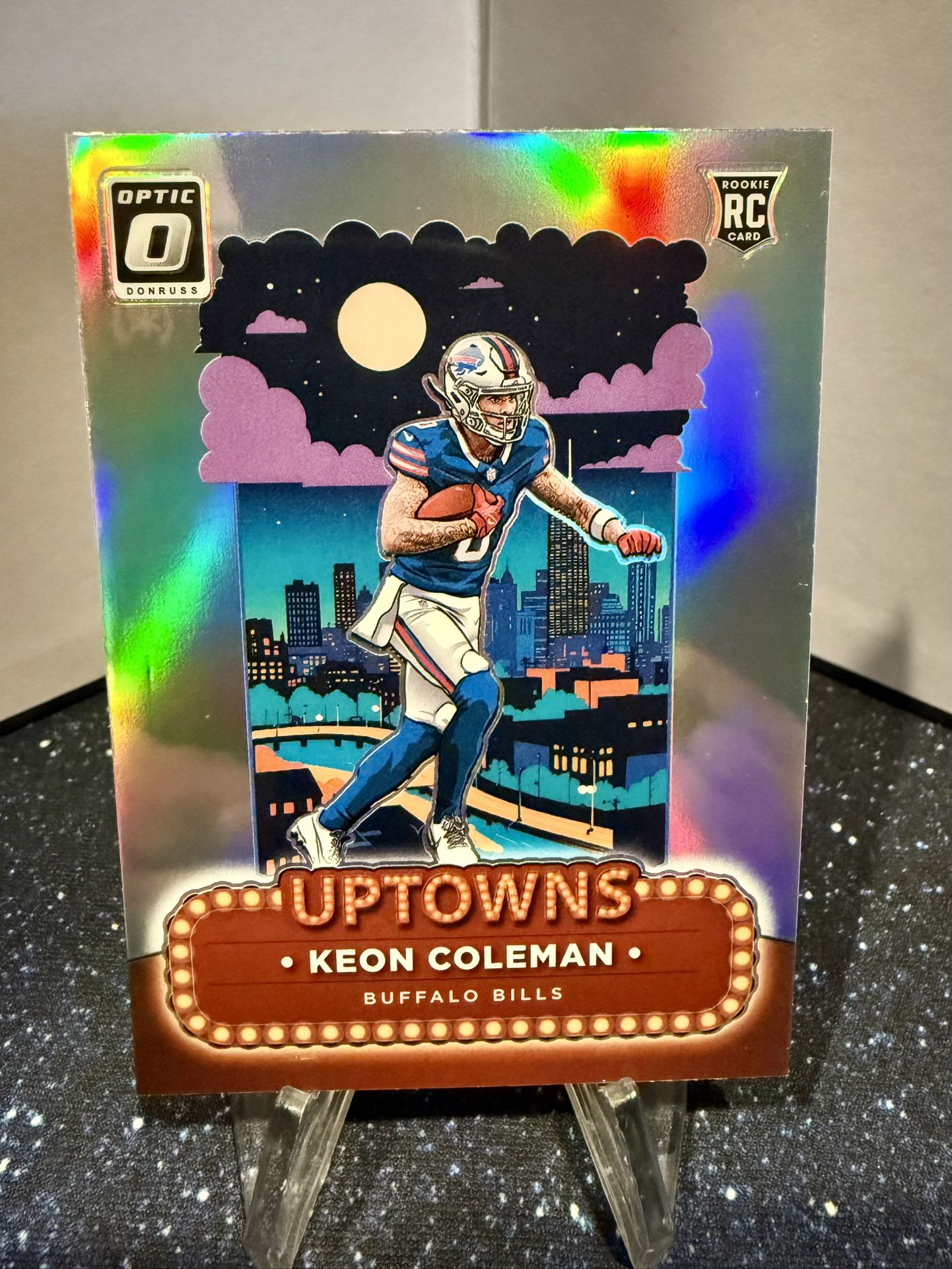 2024 Panini Donruss Optic Keon Coleman Uptown Rookie Case Hit Bills