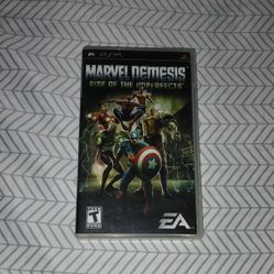 Marvel Nemesis Rise Of The Imperfects PSP PlayStation Portable Cib Complete 