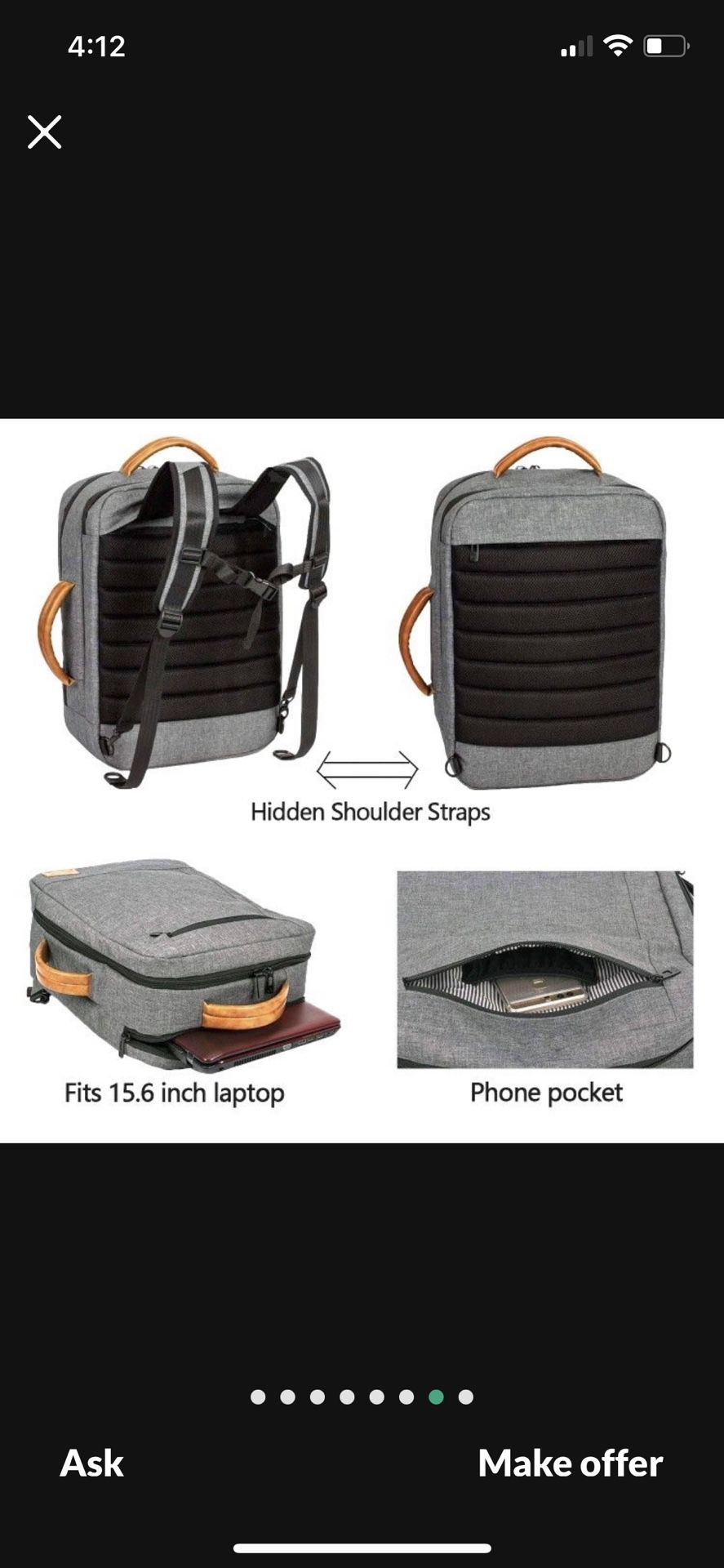 Laptop Travel Backpack