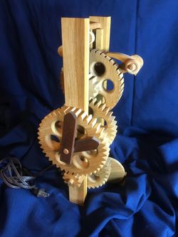 Electric Wooden Clock
