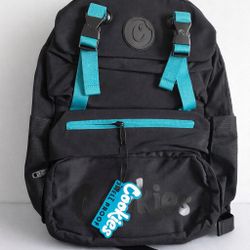 Brand New Cookies Backpack – Black & Teal