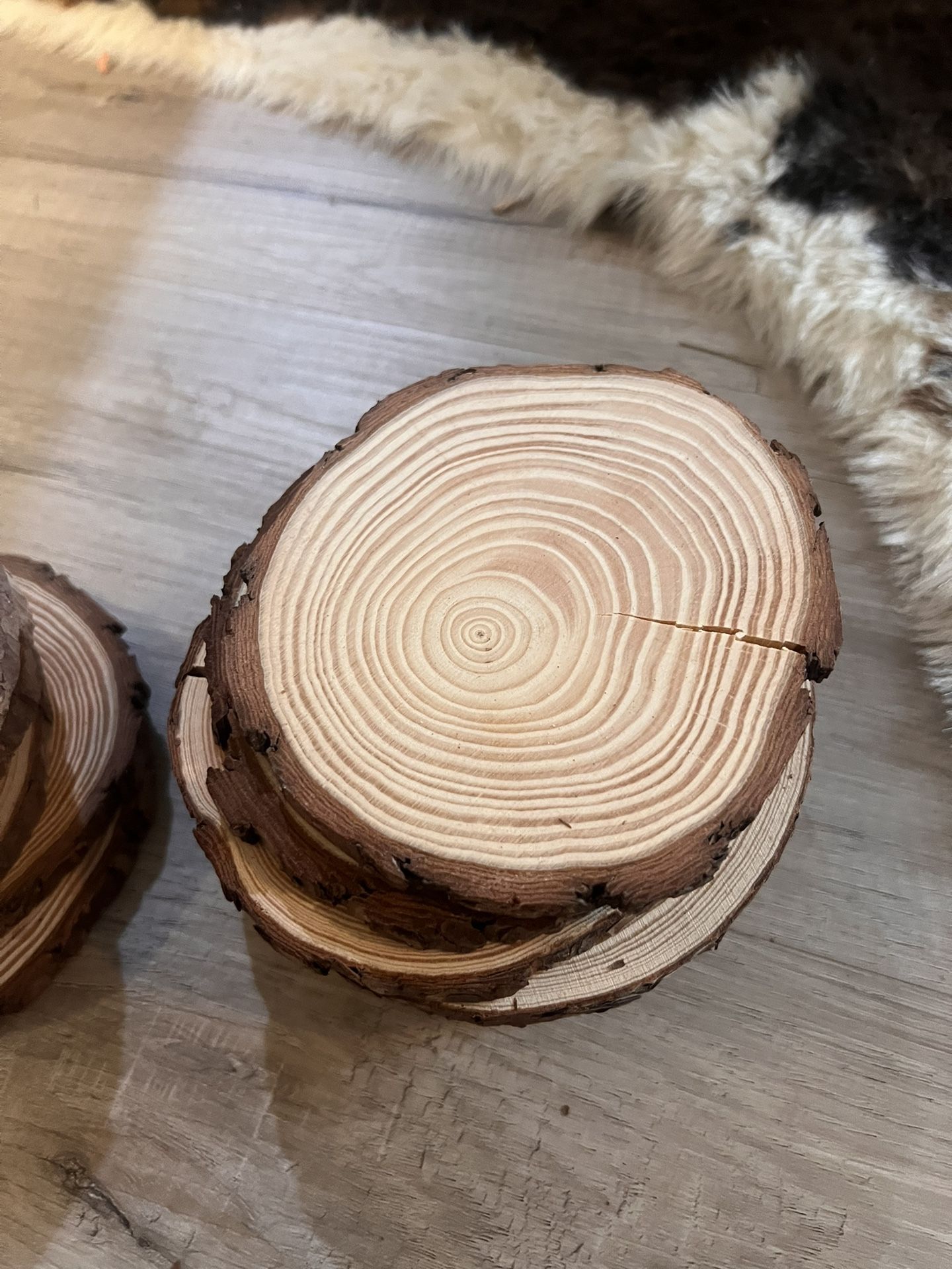 15 Wood Centerpiece Rounds