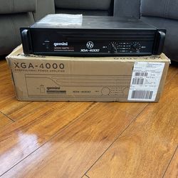 Gemini 4000 power amplifier