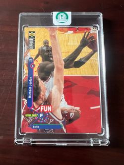 1995-96 Michael Jordan Upper Deck Collector's Choice Card
