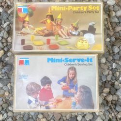 Tupperware Vintage Play Sets