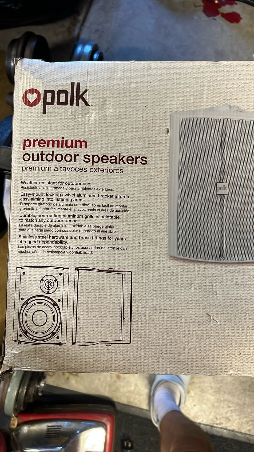POLK PREMIUM OUTDOOR SPEAKERS