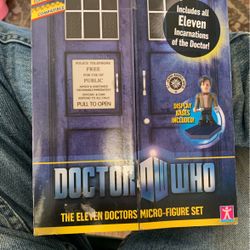 Doctor Who The Eleven Doctors Set BBC