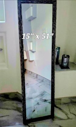 Full Length Floor Mirror 15" x 51"