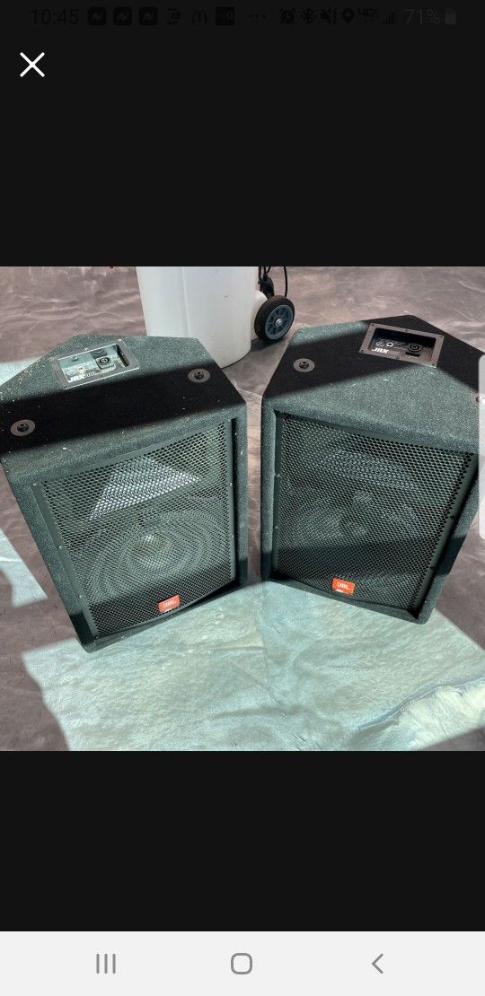 JBL Speakers, JRX-100, JRX 112M