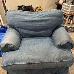 FREE - Oversized Denim Chair - FREE
