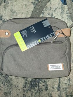 Anti theft over shoulder bag