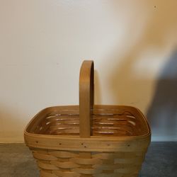 Longaberger Basket With Plastic Insert