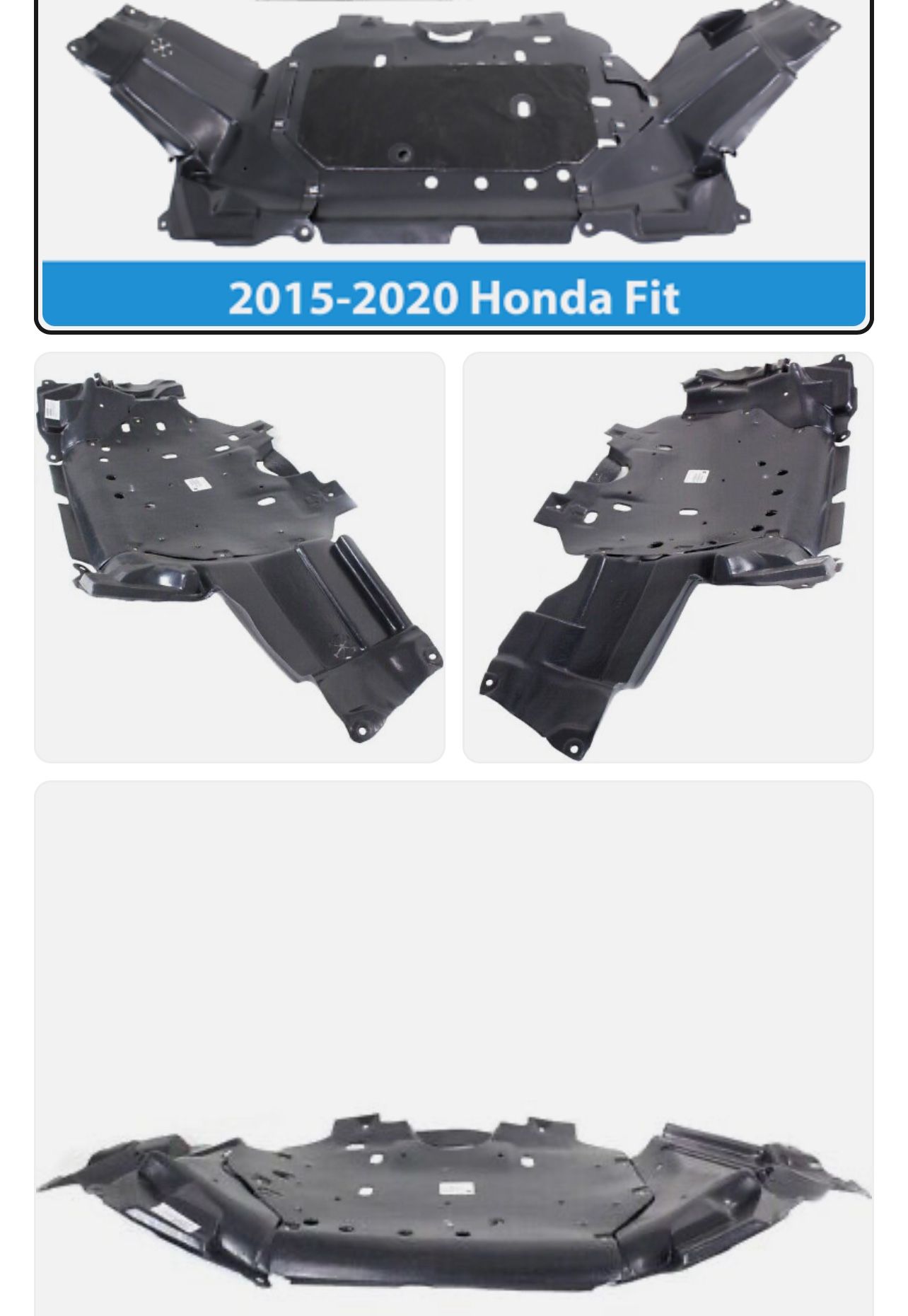 2015 to 2020 Honda Fit Engine Splash Guard