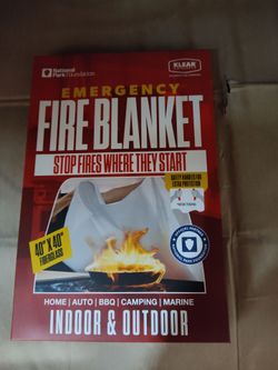 Klear Concepts Emergency Fire Blanket 40x40