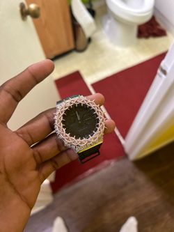 Iced out gshock