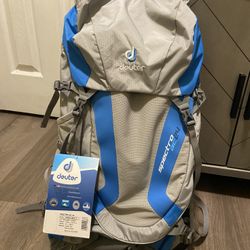 Deuter Spectro AC 24 Backpack Gray Blue Backpacking Hydration-Bladder Compatible