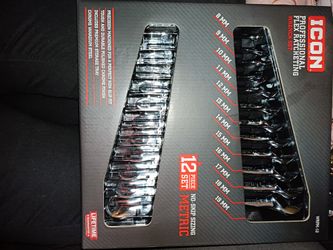 Icon Professional Flex Ratcheting Wrench Set