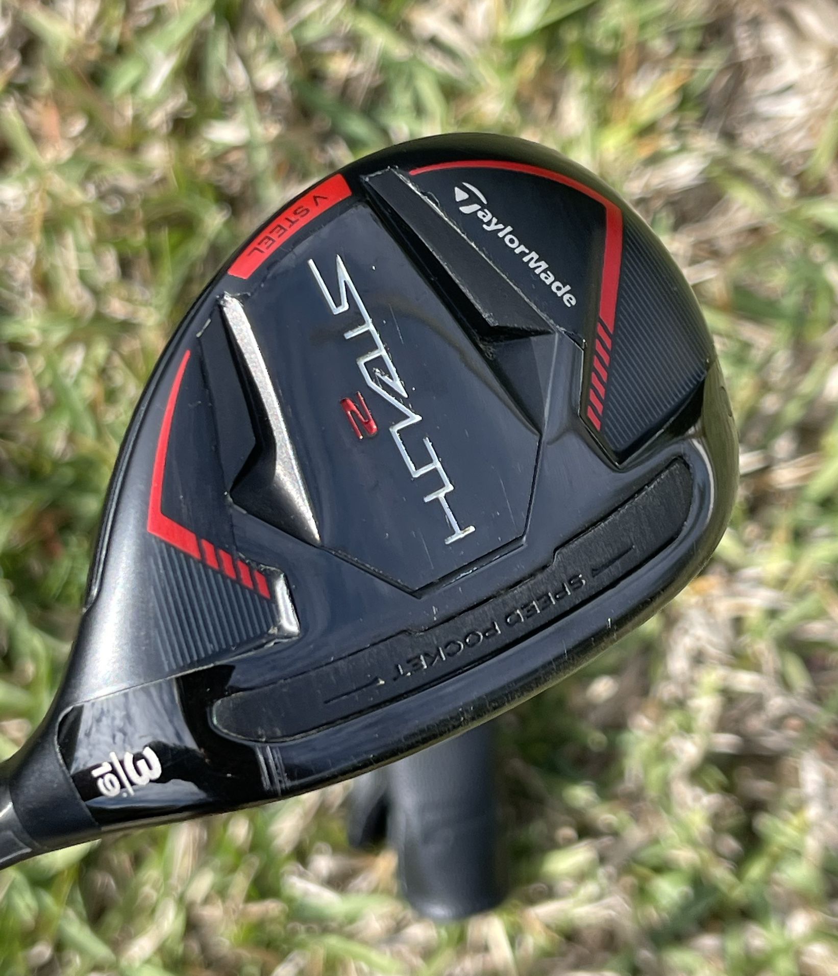 TaylorMade Stealth 2 19° 3 Rescue Hybrid Penley 80 Stiff Shaft Headcover