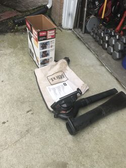 Toro Super Blower Vac